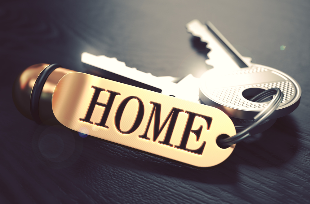 house key home