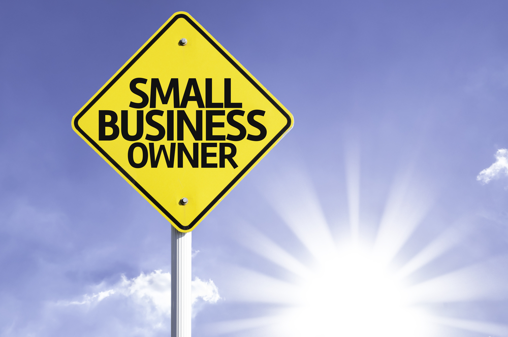 Small Business Owner sign